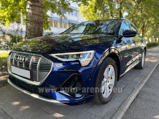 Rental Audi e-tron 55 quattro S Line (electric car) in Portugal