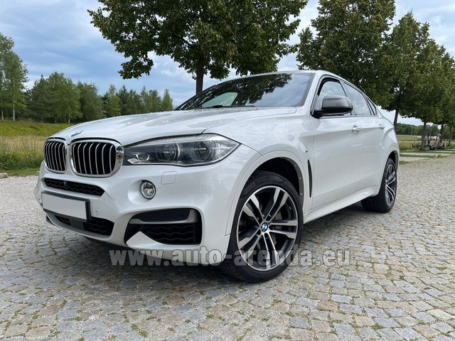 Rental BMW X6 M50d M-SPORT INDIVIDUAL (2019) in Lisbon Portela airport