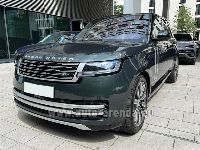 Rental Land Rover Range Rover D350 Autobiography 2022 in Lisbon