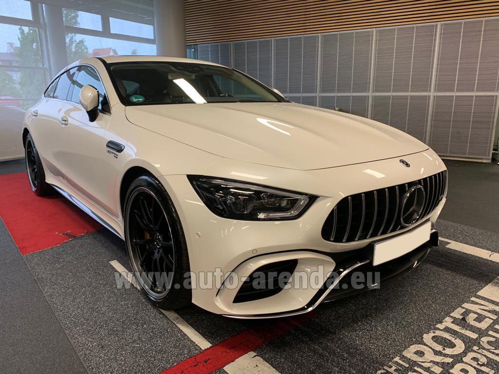 Rent The Mercedes Benz Amg Gt 63 S 4 Door Coupe 4matic Car In Portugal
