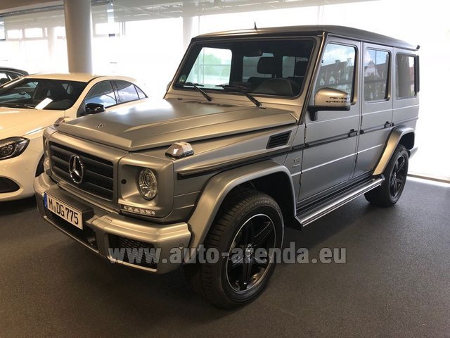 Rental Mercedes-Benz G-Class G 500 Limited Edition in Porto