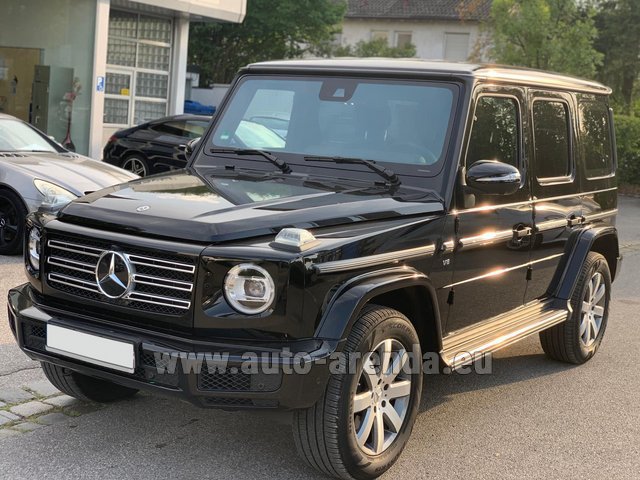 Rental Mercedes-Benz G-Class G500 Exclusive Edition in Madeira