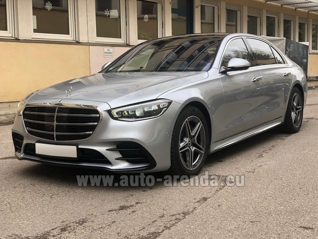 Rental Mercedes-Benz S-Class S 400 Long 4Matic Diesel AMG equipment in Portugal