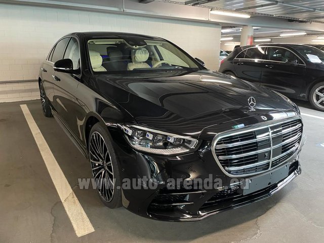 Rental Mercedes-Benz S-Class S 500 Long 4MATIC AMG equipment W223 in Lagos