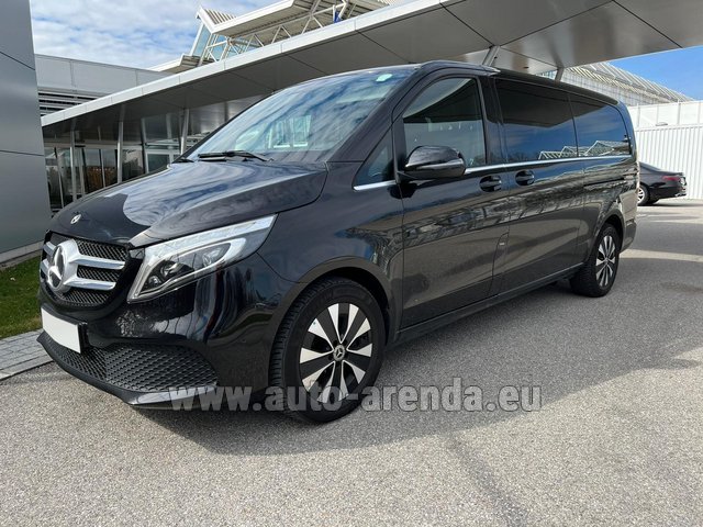 Rental Mercedes-Benz V-Class (Viano) V300d 4MATIC Extra Long (1+7 pax) in Lisbon Portela airport