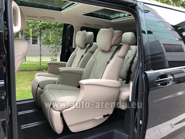 Rental Mercedes-Benz V300d 4MATIC EXCLUSIVE Edition Long LUXURY SEATS AMG Equipment in Lisbon Portela airport