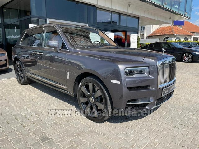 Rental Rolls-Royce Cullinan Graphite in Lagos