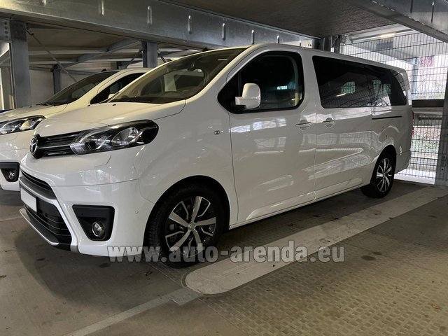 Rental Toyota Proace Verso Long (9 seats) in Lisbon Portela airport