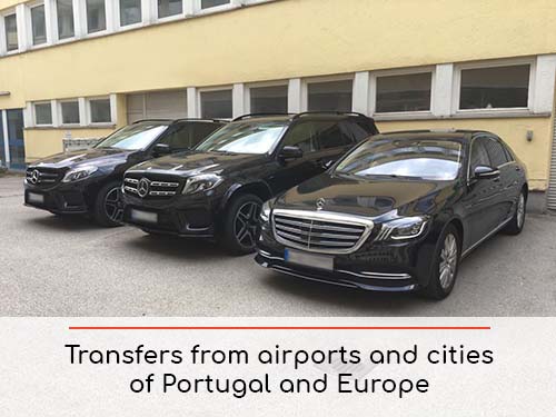 Transfers from airports and cities in Portugal and Europe | Car rental with driver